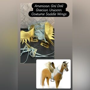 American Girl Doll of Today Retired 2004 Grecian Unicorn Costume Saddle Wings